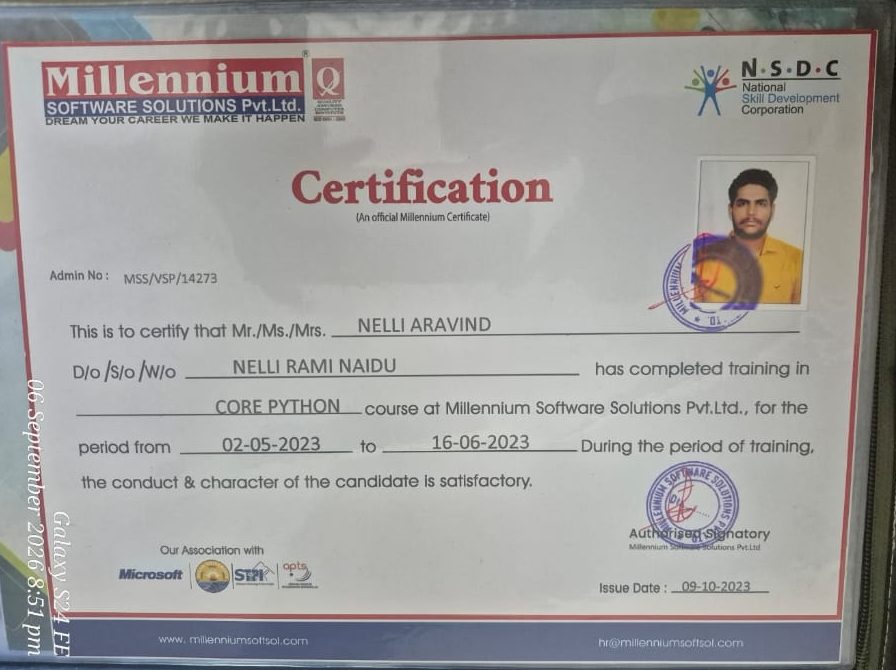Core Python training